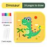 Design of Portable Board Reusable Kid Children Painting Drawing Book for Doodle and Graffiti