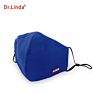 Design Washable Cotton Face Mask Reusable Party Masks with Adjustable Straps and Pocket for Filter