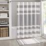 Desinger Printed Polyester Chambray Classic Shower Curtain