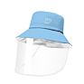 Detachable anti Spitting Saliva Splash Full Face Protective Bucket Hat with Face Shield