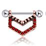 Different Styles Nipple Rings Stainless Steel Body Jewelry Ear Bar Barbell Piercings Earrings Nipple Shield Barbell