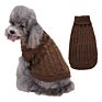 Dog Sweater Warm Jumper Pet Cat Twist Puppy Jacket Dogs Clothes