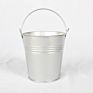 Easter Gift Bucket Small Colored Metal Bucket with Handle Colorful Galvanized Bucket Metal Pail