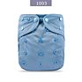 Elinfant Product Reusable Cloth Diapers Cover Pure Color Baby Waterproof Nappy Cover Washable Baby Diaper Cover