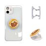 Epoxy round Finger Colorful Gold Foil Cell Phone Holder Socket Collapsible Mobile Phone Kickstand Grip for Smartphone Tablets