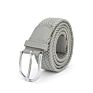 Extra Long Men Casual Knitted Fabric Woven Braided Elastic Stretch Belt for Jeans Multi-Color