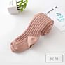 Knit Ribbed Cotton Tights Pantyhose Stockings Ribbed Baby Girls Tights