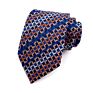 Fashionable Classic Solid Color Jacquard Wedding Party Formal Necktie Polyester Men's Floral Neck Ties with Various Patterns