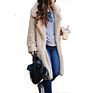 Faux Fur Teddy Coat Women Soft Lambswool Fur Long Jacket Plush Overcoat Casual Outerwear