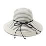 Female Uv Protection Beach Lady's Bucket Hat Big Wide Brim Flower Sun Straw Hat for Women