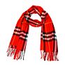 Female Wool Plaid Scarf Women Scarves Wide Lattice Long Shawl Wrap Blanket Warm Tippet