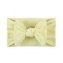 Fit All Baby Hair Accessories Large Bow Soft Elastic Various Color Baby Headbands Nylon Headband Baby Hairbands for Girls