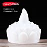 Flickering Flameless Tealight Led Candles Battery Operated Waterproof Outdoor Decorative Led Lotus Floating Candles