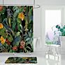 Flowers Printed Shower Curtains Bathroom Shower Curtain Waterproof Bath Screens Home Decorations Multi-Size Shower Curtains