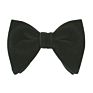 Formal Mens Solid Color 100% Velvet Oversize Bow Tie for Business Party