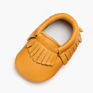 Genuine Leather Tassel Baby Shoes Moccasins Slip on Infant Shoes