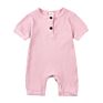 Girl's Rompers Boy Zip Baby Romper Suitable for Both Boys and Girls