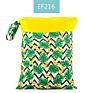 Happyflute Polyester Layer Baby Waterproof Zipper Wet Bag Diaper Bag with Handle
