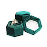 Hexagon Velvet Jewelry Ring Boxes