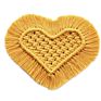 Home Creative Handmade Fringe Coasters for Drink Table Top Cup Mat Dinning Room Placemat for Home Decor