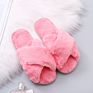 Home Indoor Luxury Fluffy Slippers Fur Slippers for Women
