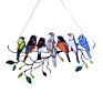 Home Living Room Pendants Acrylic Birds Branches Window Creative Decoration Pendants