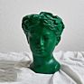 Human Head Face Pot Plant Garden Planter Cement Flower Pot