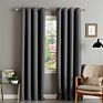 Ihome Heavy Blackout Window Curtains for the Living Room Drapes Navy Color Blackouts Curtain
