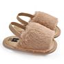 Infant Fur Sandals Girl Fancy Cute Baby Furry Slippers