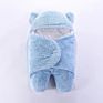 Ins Baby Swaddle Wrap Warm Soft Plush Baby Cotton Stroller Baby Sleeping Bag