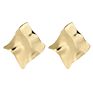 Jachon Statement Earrings Gold Jewelry Big Geometric round Earrings for Women Hanging Dangle Drop Gold Earrings