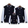 Jacket Plain Letter Man Sports Satin Bomber Baseball Jacket Men Jacket