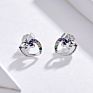 Jewelry 925 Sterling Silver Stud Silver Earrings for Women