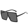 Jheyewear Plastic Big Square Oversized Colorful Women Men Sun Glasses Shades Sunglasses