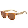 Jheyewear Retro Vintage Bamboo Mirrored Oversized Unisex Uv400 Shades