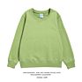 Kids Baby Plain Hoodie Oversize Crew Neck Pullover for Children Boy