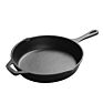 Kitchen Stovetop Oven Use Pre-Seasoned Cast Iron Skillet with Silicone Handle Holder