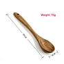 Kitchen Tools Cooking Utensils Reusable Food Grade Cookware Teak Wood Utensil Set for Home