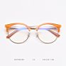 Korean Retro Cat Eye Flat Mirror Small Fresh Female Tide Ins Net Red Street Photography Art Frame