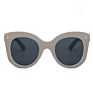 Latest Retro Danish Frosted Millet Nails Hip Child Sunglasses round Frame Uv400 Sun Glasses for Children Kids