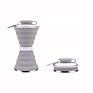 Lid Drinking High Borosilicate Infuse My Reusable Silicone Coffee Cups Sleeve Glass Water Bottles 1000Ml