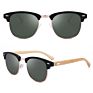 Logo Gafas Promotion Wood Bamboofashion Uv400 Women Plastic Sun Glasses Sunglasses