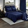 Luxury Hotel Home Comforter Sets 100% Polyester Shell Bedsheet Duvet Cover