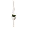 Macrame Plant Hanger Beaded Balcony Wall Decorations Indoor Macrame Plant Hanger Decor Plant Hanger