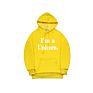 Men Pullover Sweatshirt Funny Letter Print Hoodies Long Sleeve Casual Men's Hooded 3Xl