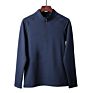 Mens 100%Polyester Moisture Wicking Quick Dry 1/4 Zip Pullover Running Shirts Long Sleeve Tops
