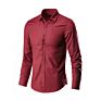 Men's Dress Shirts Long Sleeve Button Formal Shirt Casual Business Slim Fit Shirts Wm269