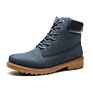 Mens Lace-Up Ankle Boots Waterproof Outdoor Trekking Work Boots