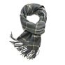 Merino Wool Scarf Men Style Plaid Check Merino Scarf Red Pattern Wool Scarf