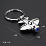 Metal Airplane Shape Key Chain Birthday Christmas Gifts for Keychain Sets